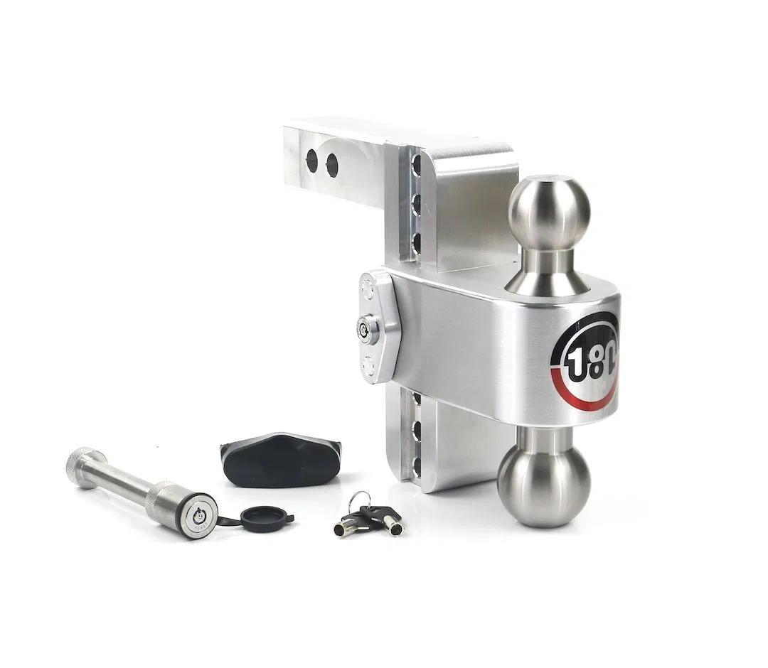 LTB6-2-KA – WEIGH SAFE Trailer Hitch Ball Mount, Fits 2 Inch Receiver 12500 Gross Trailer Weight Turnover Adjustable ...